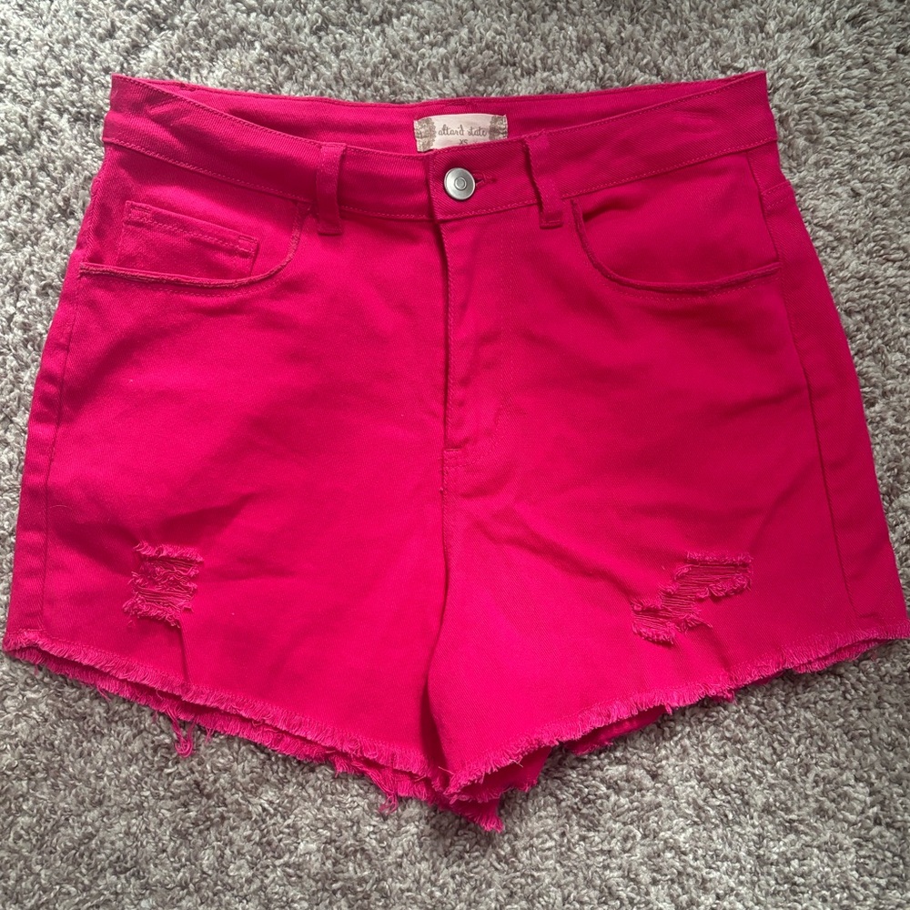 Hot Pink altar’d state shorts xs